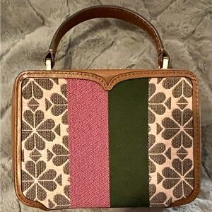 Kate Spade Vintage Patterned Women's Satchel or Crossbody - EUC